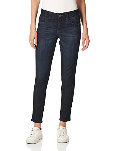 Democracy Women's Ab Solution Straight Leg Jean, Indigo, 14