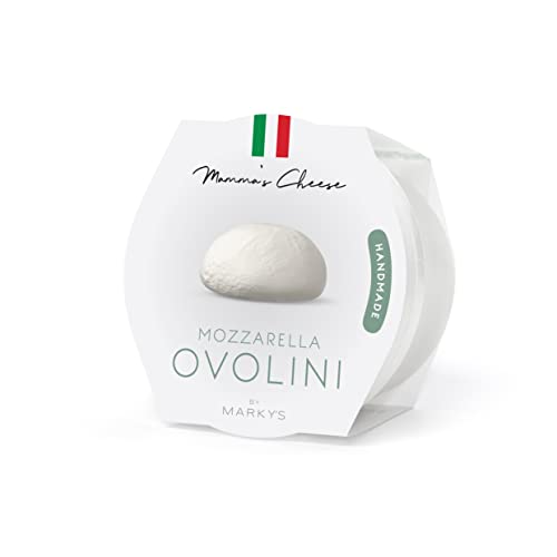 Fresh Mozzarella Ovolini Italian Cheese - 8 oz / 227 g - GUARANTEED OVERNIGHT
