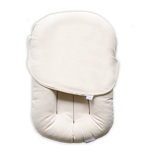 Image of Snuggle Me Organic | Patented Sensory Lounger for Baby | organic cotton, virgin polyester fill