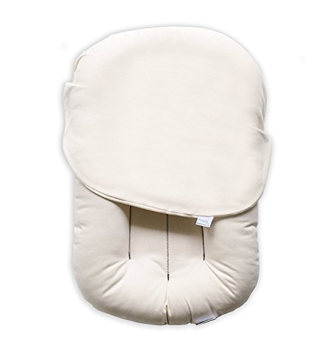 Image of Snuggle Me Organic | Patented Sensory Lounger for Baby | organic cotton, virgin polyester fill