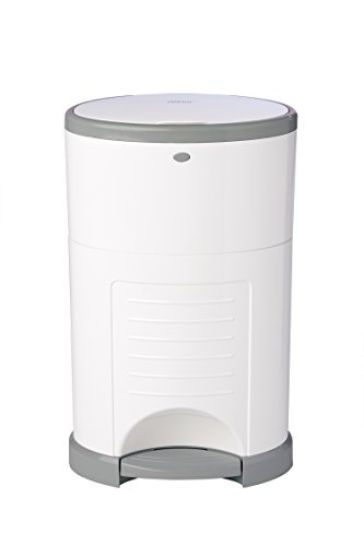 Image of the Diaper Dekor Classic Diaper Pail - White