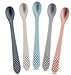Best First Stage Baby Infant Spoons, 5-Pack, Soft Silicone Baby Spoons Training Spoon Gift Set for Infant(Soft Boys/Girls)