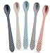 Best First Stage Baby Infant Spoons, 5-Pack, Soft Silicone Baby Spoons Training Spoon Gift Set for Infant(Soft Boys/Girls)