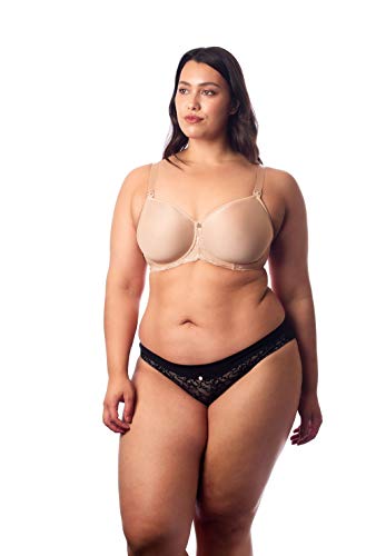 HOTmilk Obsession Contour Nursing Bra - Flexi Underwire,32FF,Nude