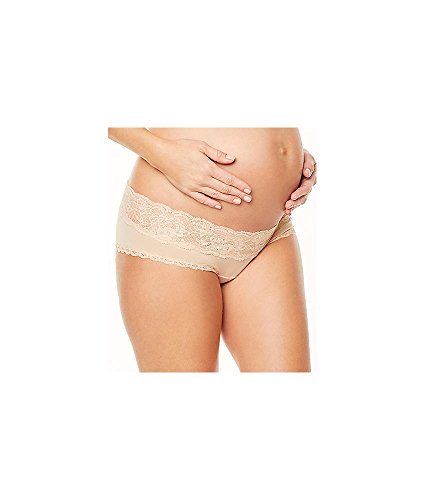 Cosabella Women's Never Say Never Maternity Briefs, Blush, Tan, S