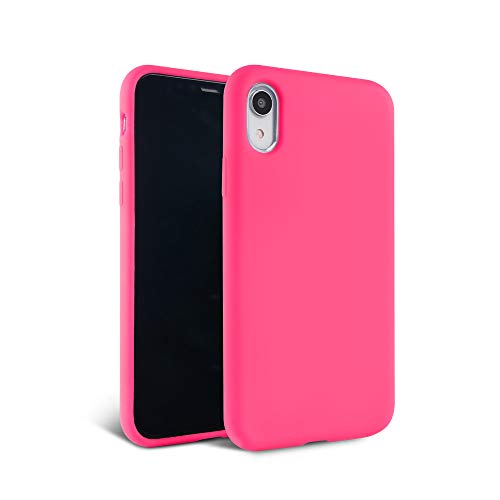 FELONY CASE - Neon Pink Case for iPhone XR - Flexible Protective iPhone XR Case - Bright Neon Pink iPhone Case