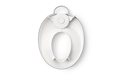 Image of BABYBJORN Toilet Trainer, White/Gray