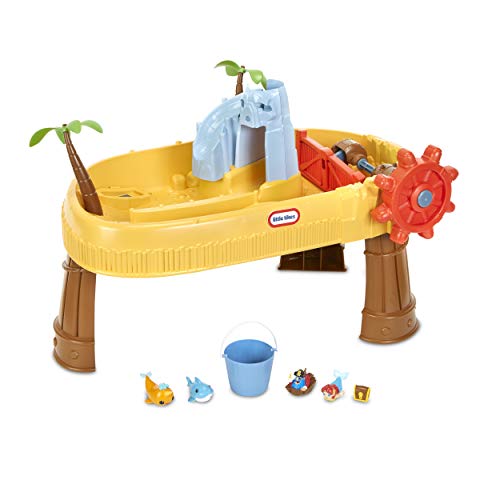 Little Tikes Island Wavemaker Water Table with Five Unique Play Stations and Accessories, for 2 + years Multicolor