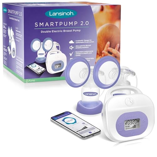 Lansinoh Smartpump2.0 Double Electric Breastpump for Breastfeeding Moms