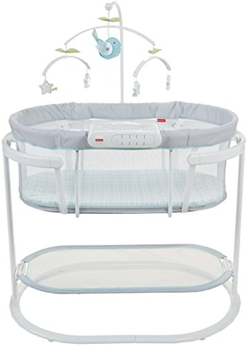 Fisher-Price Soothing Motions Bassinet, White