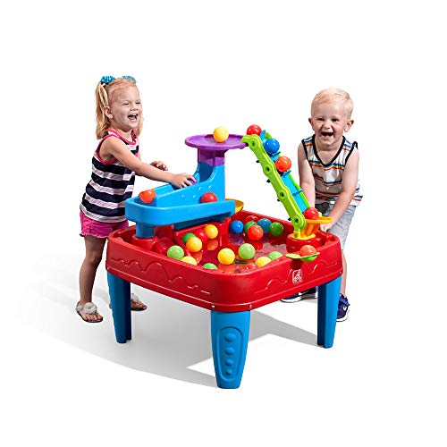Step2 STEM Discovery -Ball Table | Wet or Dry Water Table & Activity Table | Toddler -Ball Play Table with Play -Balls Included