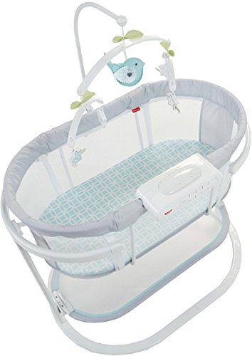 Fisher-Price Soothing Motions Bassinet, White