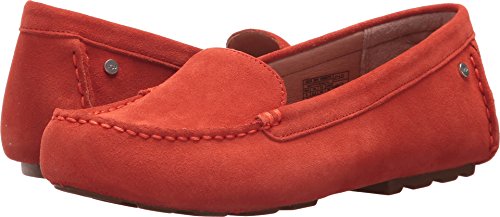 UGG Women's Milana Loafer Flat, red/orange, 5 M US