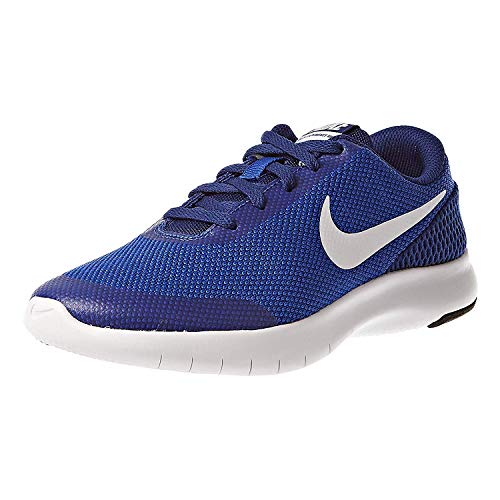 Nike Kids Flex Experience RN 7 (GS) Running Shoe, Hyper Royal/ White, 6 Big Kid