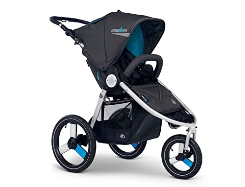 Bumbleride Speed Jogging Stroller | All-Terrain | Lightweight | Eco-Friendly | Adjustable Seat | Easy, Compact Fold | All-Wheel Suspension (Speed 2022, Ironman)