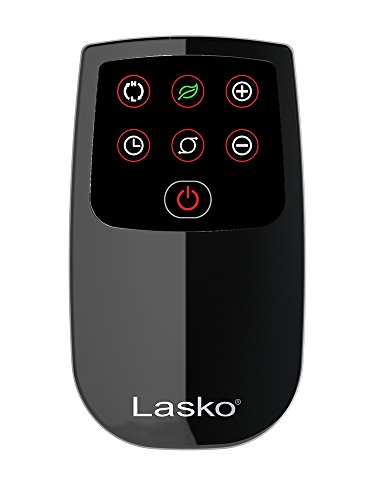 Lasko 5790 Oscillating Ceramic Tower Heater with Remote Control,Black 5790
