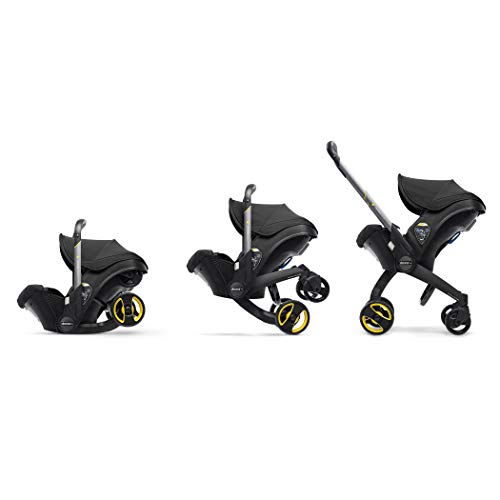 Doona Infant Car Seat & Latch Base – Car Seat to Stroller – Nitro Black – US Version
