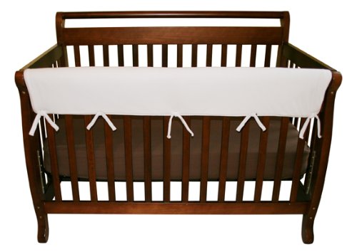 Trend Lab Waterproof CribWrap Rail Cover - for Wide Long Crib Rails Made to Fit Rails up to 18