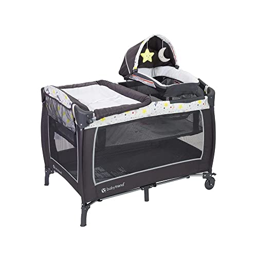 Baby Trend Lil' Snooze Deluxe II Nursery Center, Twinkle Twinkle Little Moon