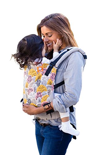 Tula Ergonomic Carrier, Message in A Bottle-Standard Size(Baby), 15-45 pounds (Standard, Shenandoah)