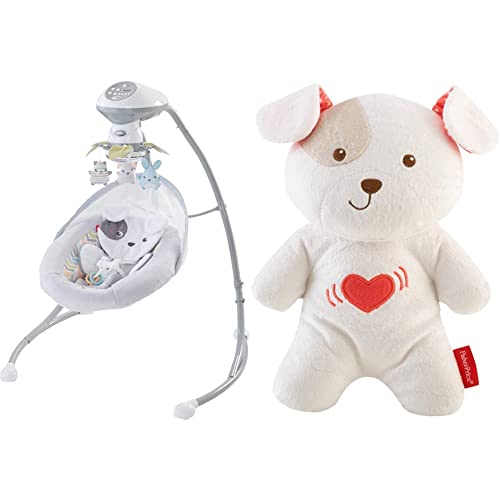 Fisher-Price Snugapuppy Swing and Soothe Bundle