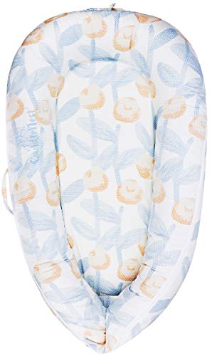CuddleNest Mini by LoLueMade: Baby Lounger, Infant Lounger, Newborn Lounger, Baby Nest - for 0-8 Months (Flora)
