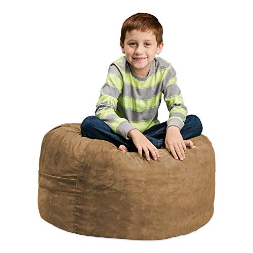 Chill Sack Kid's Memory Foam Bean Bag Chair, Earth