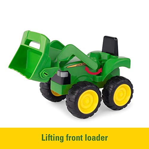TOMY John Deere 6'' Dump Truck & Toy Tractor With Loader Construction Vehicle Set