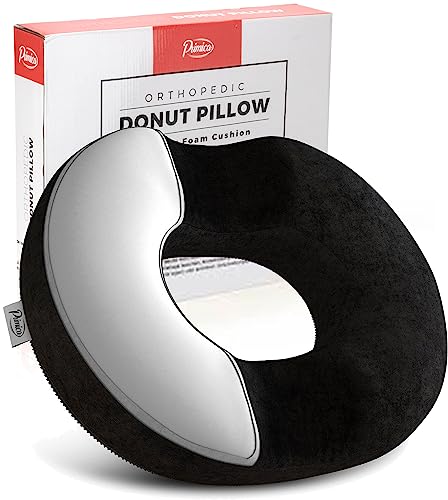 Donut Pillow, Tailbone Pain Relief, Hemorrhoid & Postpartum Cushion for Men and Women, Helps Ease Discomfort from Tailbone, Hemorrhoids, Pregnancy, Surgery (Original)