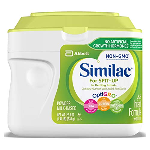 Similac For Spit-Up NON-GMO Infant Formula with Iron, Powder, 1.41 lb