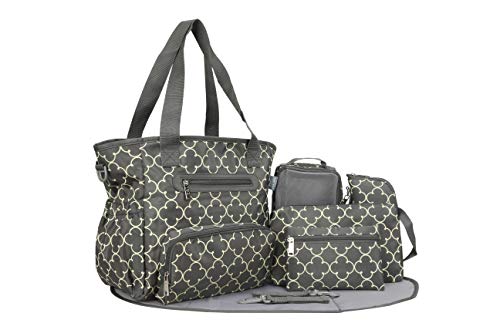 SoHo Grand Central Station Diaper Bag (Green)