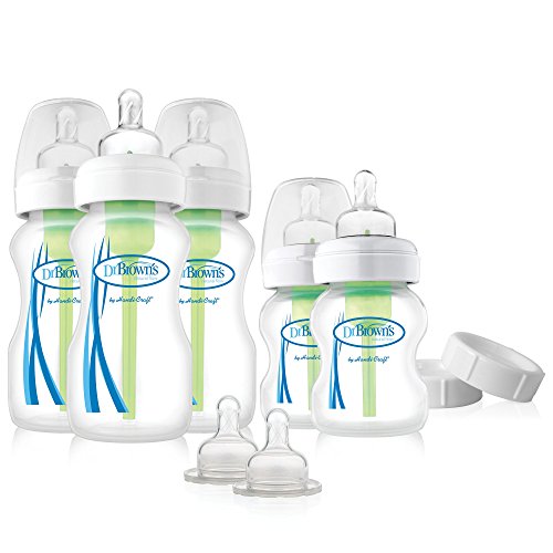 Image of the Dr. Brown's Options Wide Neck Newborn Feeding Set