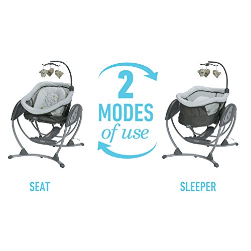 Image of the Graco DreamGlider Gliding Swing and Sleeper, Percy
