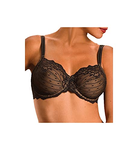 Chantelle Women's Rive Gauche Full Coverage Unlined Bra, Black