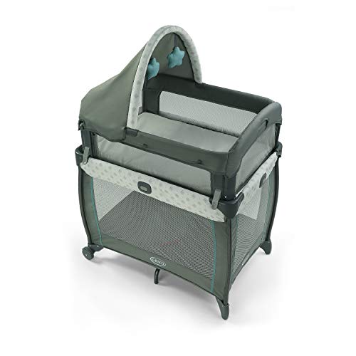 Image of Graco My View 4 in 1 Bassinet | Baby Bassinet with 4 Stages, Including Raised Bassinet at Eye Level, Ramley