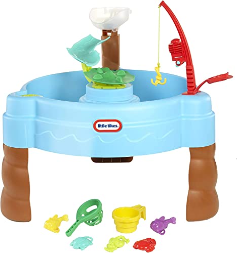 Little Tikes Fish 'n Splash Water Table - Full Set w/Toys & Fishing Set