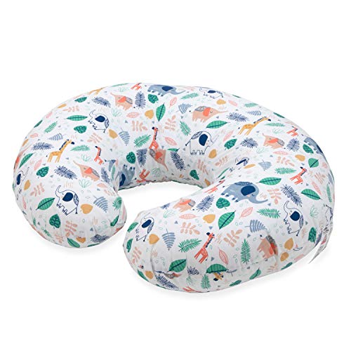 Nuby Support Pod Infant Breastfeeding Support Pillow by Dr. Talbot's, Jungle Print