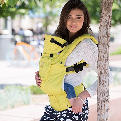  The COMPLETE Embossed SIX-Position 360Ã‚Â° Ergonomic Baby & Child Carrier, Citrus - Cotton Baby Carrier, Ergonomic Multi-Position Carrying for Infants Babies Toddlers