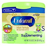 Image of the Enfamil Supplementing Infant Formula, Powder, 21.5 Ounce Reusable Tub