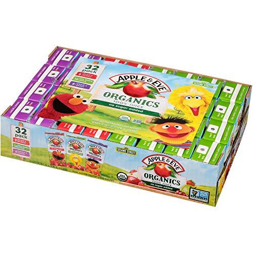 Apple & Eve Sesame Street Organics Juice Box (32 Count) Variety Pack