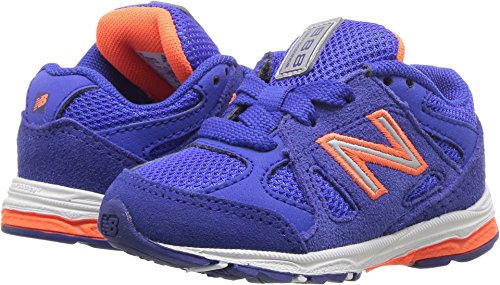 New Balance Unisex-Baby 888 V1 Running Shoe, Pacific/Dynomite, 5.5 W US Toddler