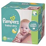 Diapers Size 4, 150 Count - Pampers Swaddlers Disposable Baby Diapers, One Month Supply
