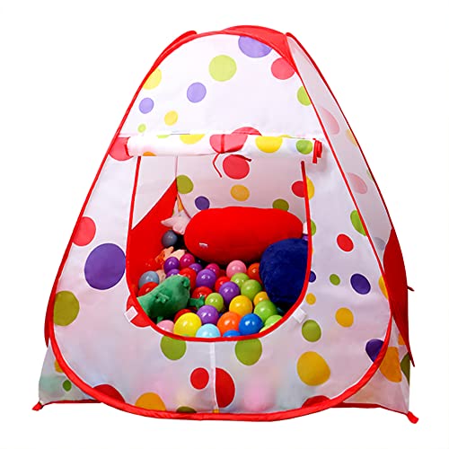 EocuSun Ball Pit Play Tent,Kids Tents/Pop Up Play Tent Play Tents House Indoor and Outdoor Children Kid Tent Beach Tent Playhouse Zipper Storage Case for Boys Girls Toddler
