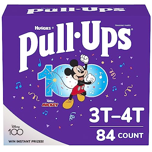 Pull-Ups Boys' Potty Training Pants, 3T-4T (32-40 lbs), 84 Count