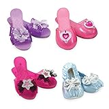 Melissa & Doug Role Play Collection - Step In Style! Dress-Up Shoes Set (4 Pairs)
