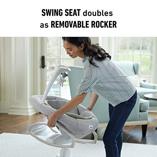 Graco Soothe My Way Swing with Removable Rocker, Madden