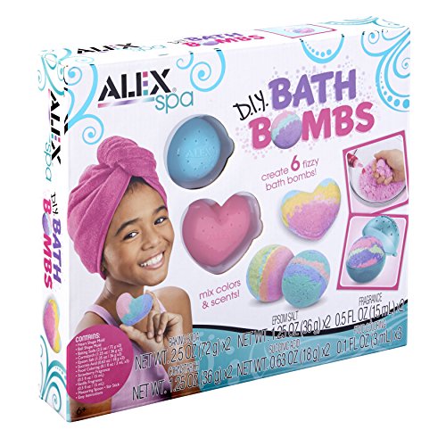 Alex Spa DIY Bath Bombs Kit Kids Bath Bomb Soap Kit