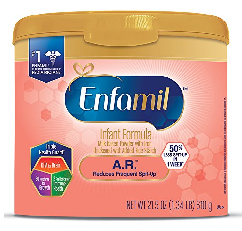 Image of the Enfamil A.R. Infant Formula - Clinically Proven to reduce Spit-Up in 1 week - Reusable Powder Tub, 21.5 oz