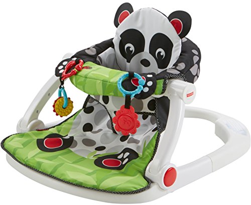 Image of the Fisher-Price Sit-Me-Up Floor Seat Panda Paws