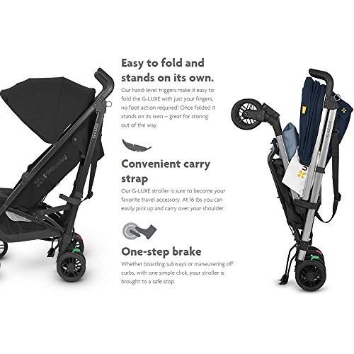 Image of 2018 UPPAbaby G-Luxe Stroller -Aidan (Denim/Silver)